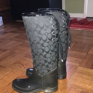 Coach rain-boots